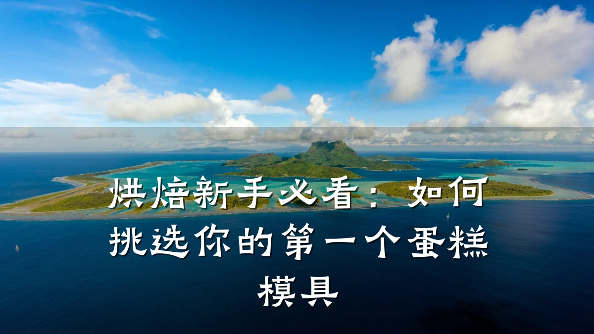 烘焙新手必看：如何挑选你的第一个蛋糕模具