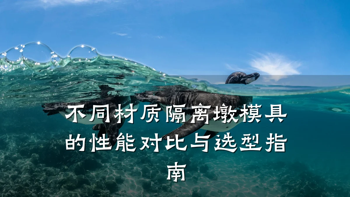 不同材质隔离墩模具的性能对比与选型指南