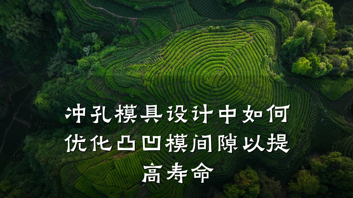 冲孔模具设计中如何优化凸凹模间隙以提高寿命