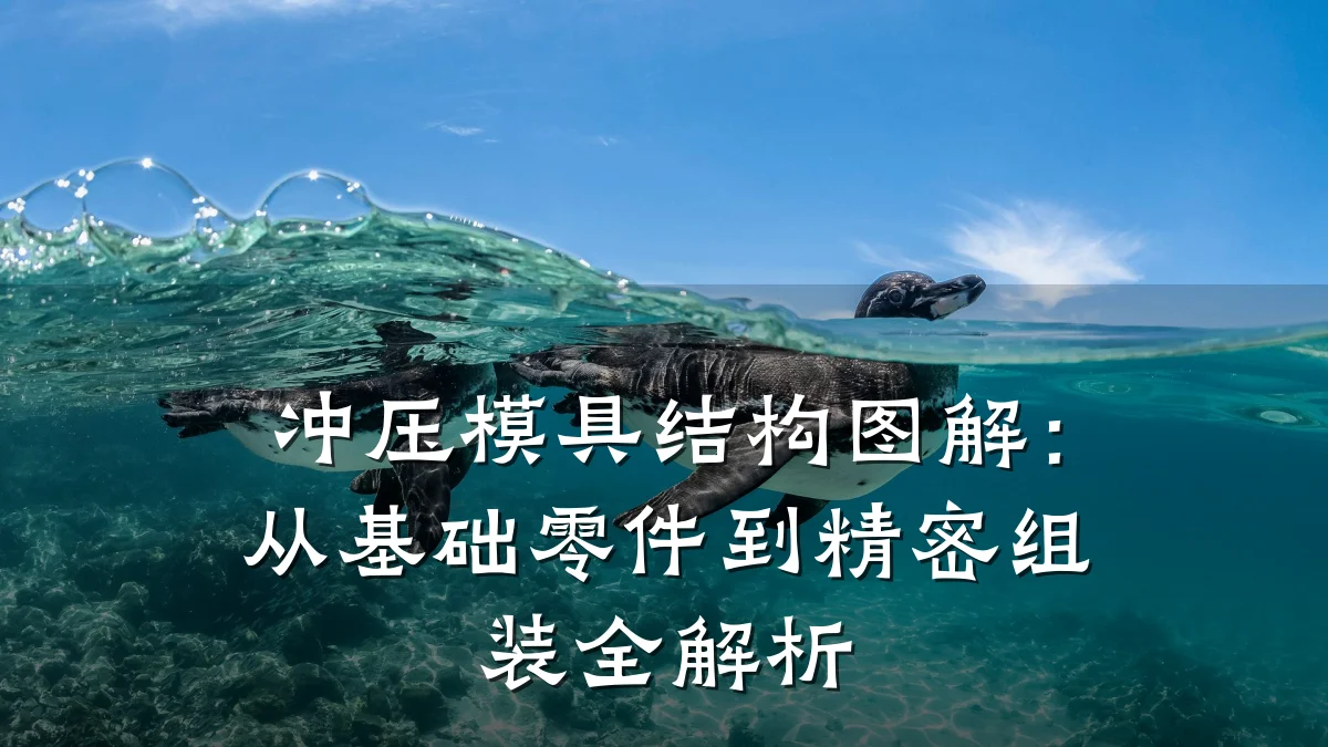 冲压模具结构图解：从基础零件到精密组装全解析