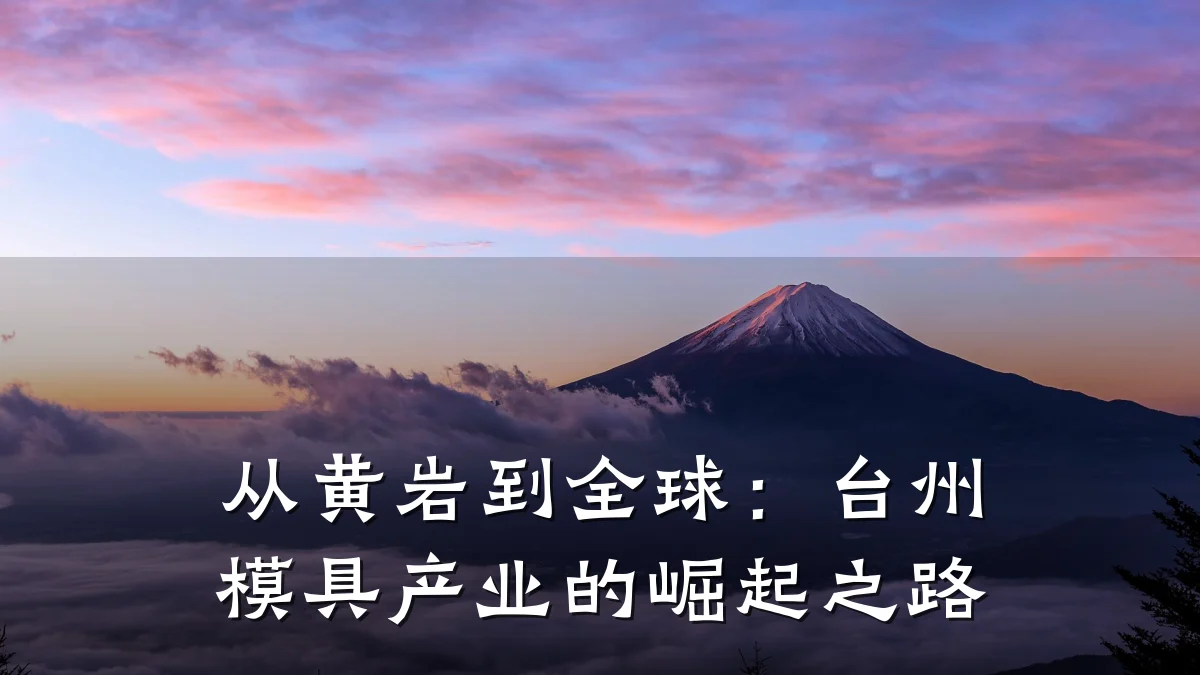 从黄岩到全球:台州模具产业的崛起之路
