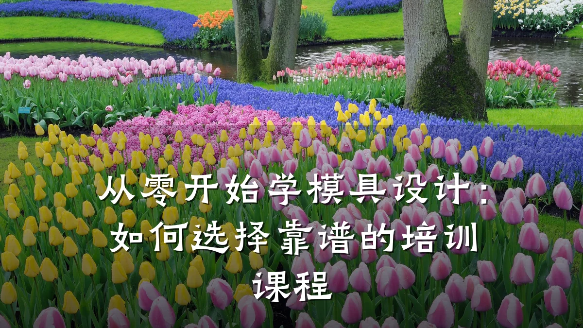 从零开始学模具设计:如何选择靠谱的培训课程