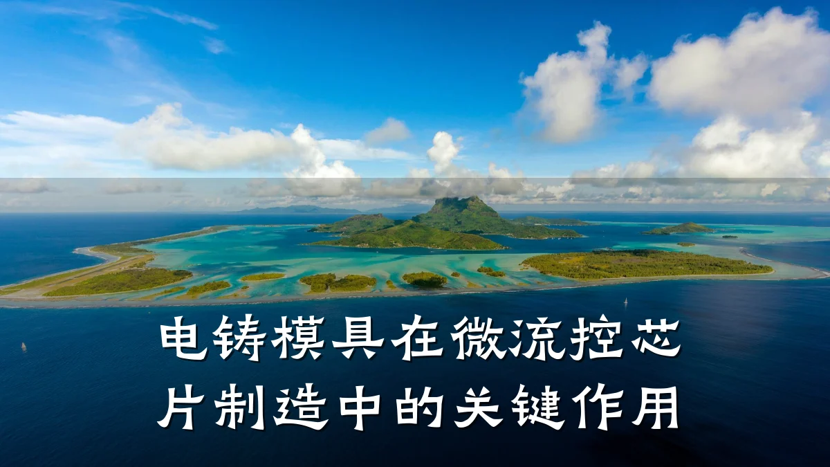 电铸模具在微流控芯片制造中的关键作用