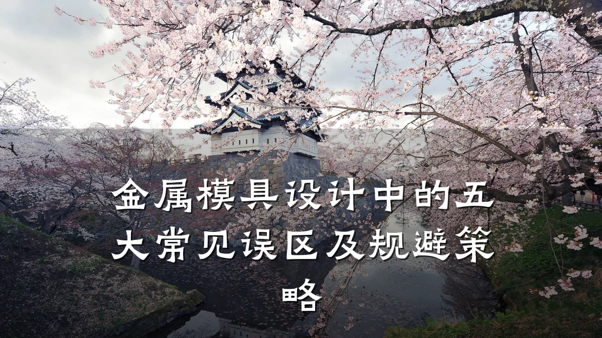金属模具设计中的五大常见误区及规避策略