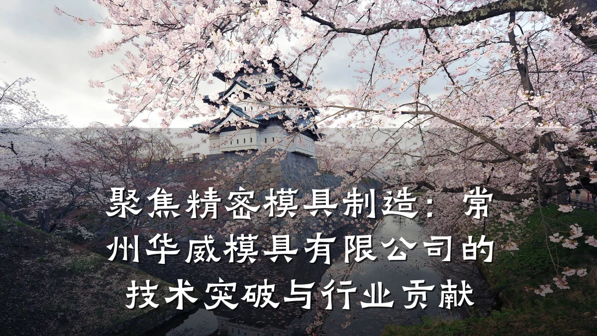 聚焦精密模具制造:常州华威模具有限公司的技术突破与行业贡献