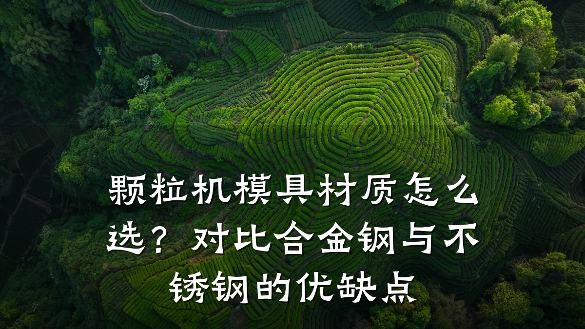 颗粒机模具材质怎么选?对比合金钢与不锈钢的优缺点