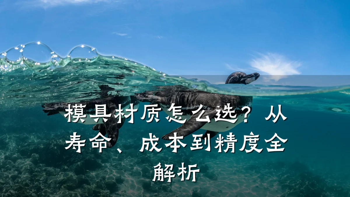 模具材质怎么选?从寿命、成本到精度全解析