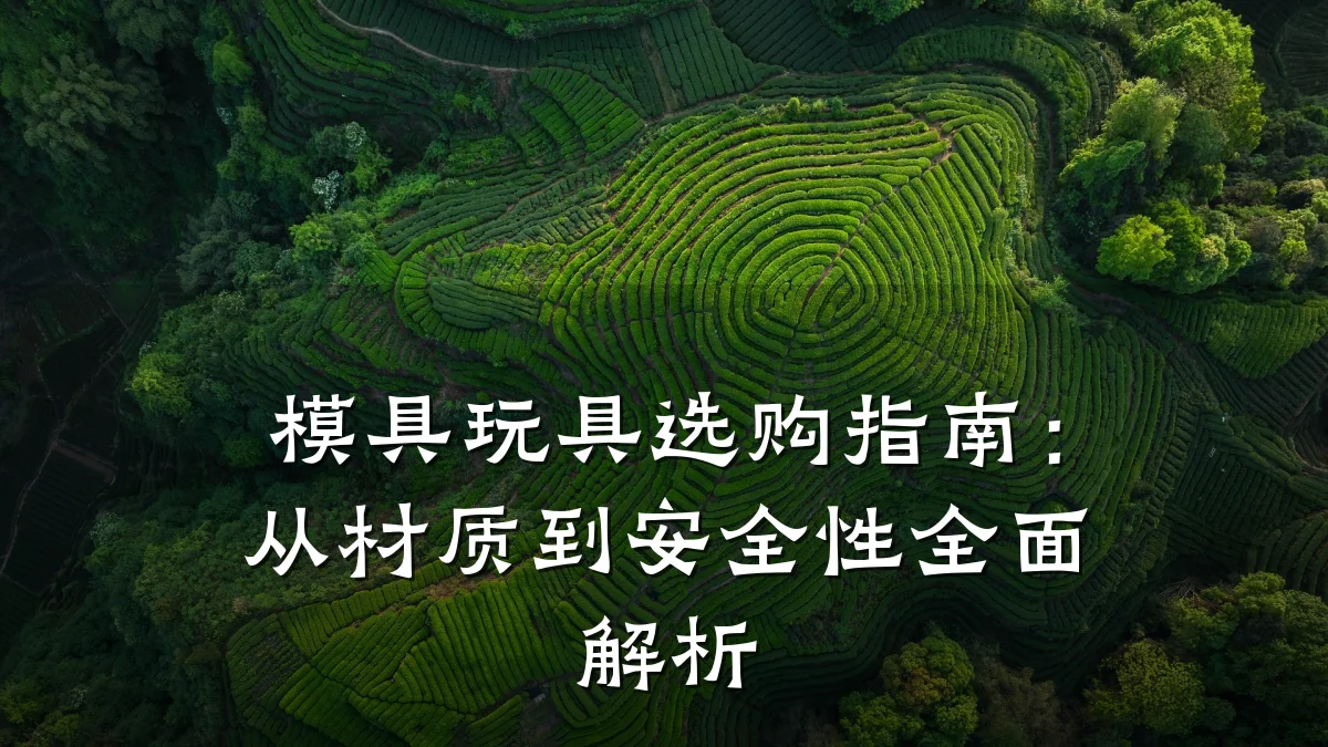 模具玩具选购指南:从材质到安全性全面解析