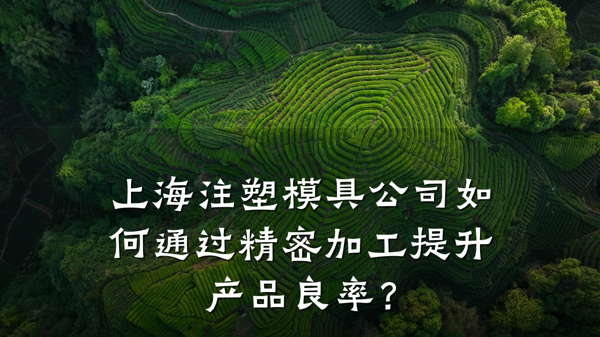 上海注塑模具公司如何通过精密加工提升产品良率?
