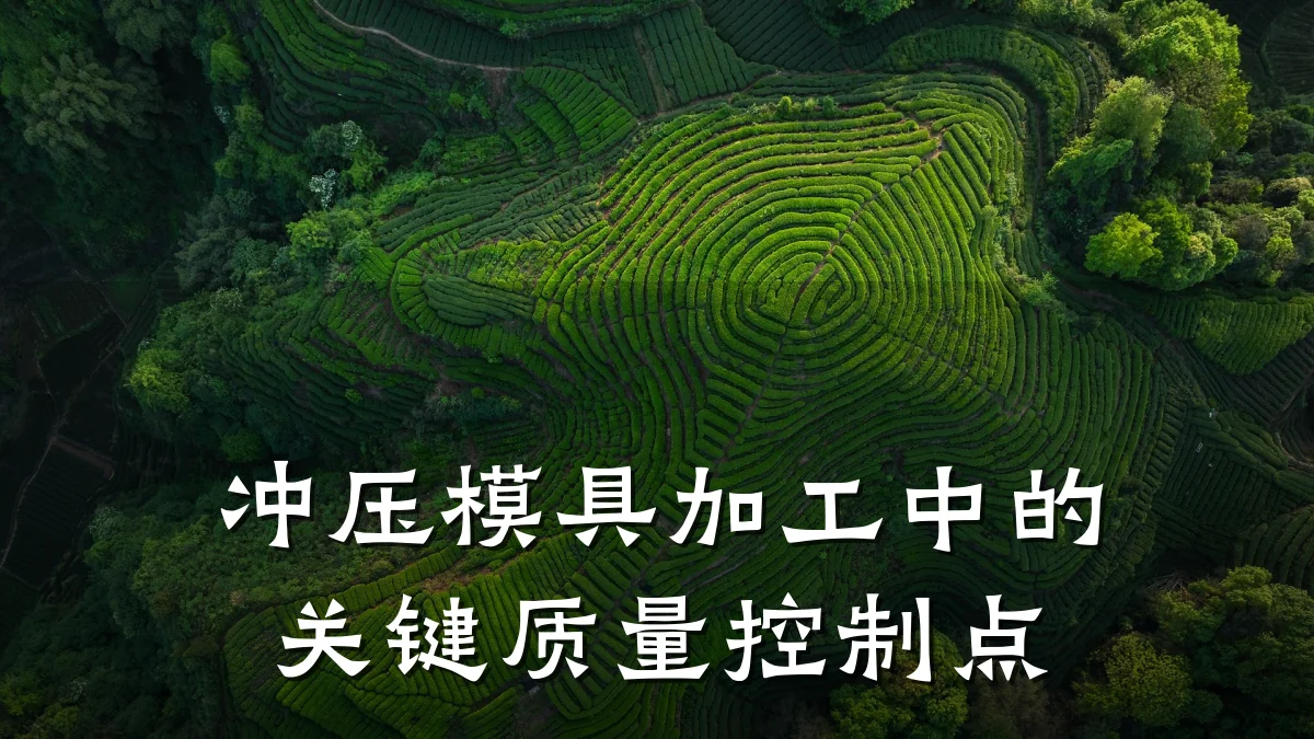 冲压模具加工中的关键质量控制点