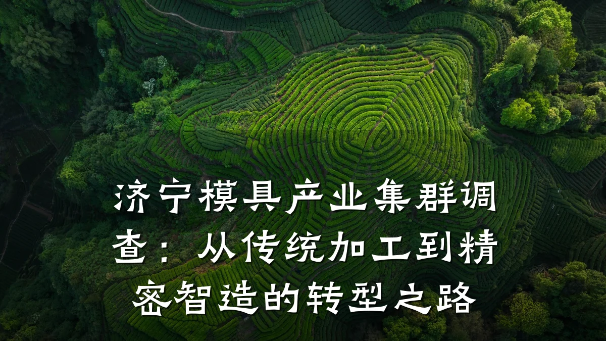 济宁模具产业集群调查:从传统加工到精密智造的转型之路