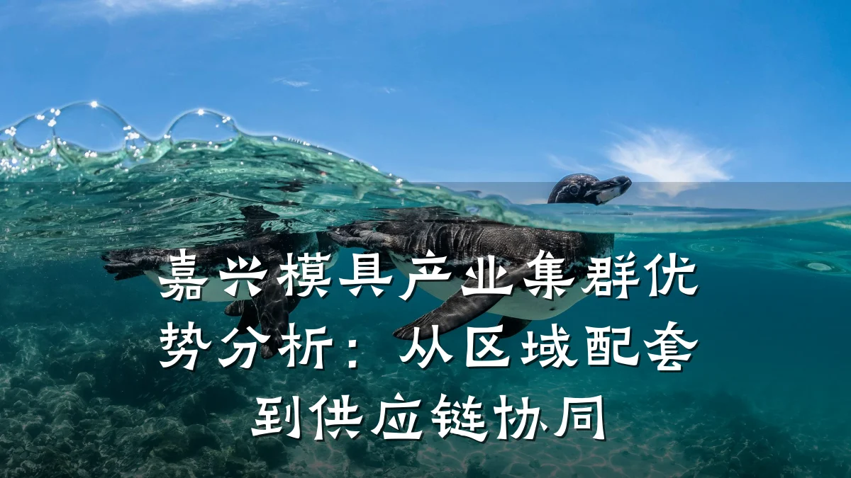 嘉兴模具产业集群优势分析:从区域配套到供应链协同