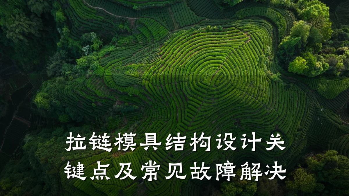 拉链模具结构设计关键点及常见故障解决