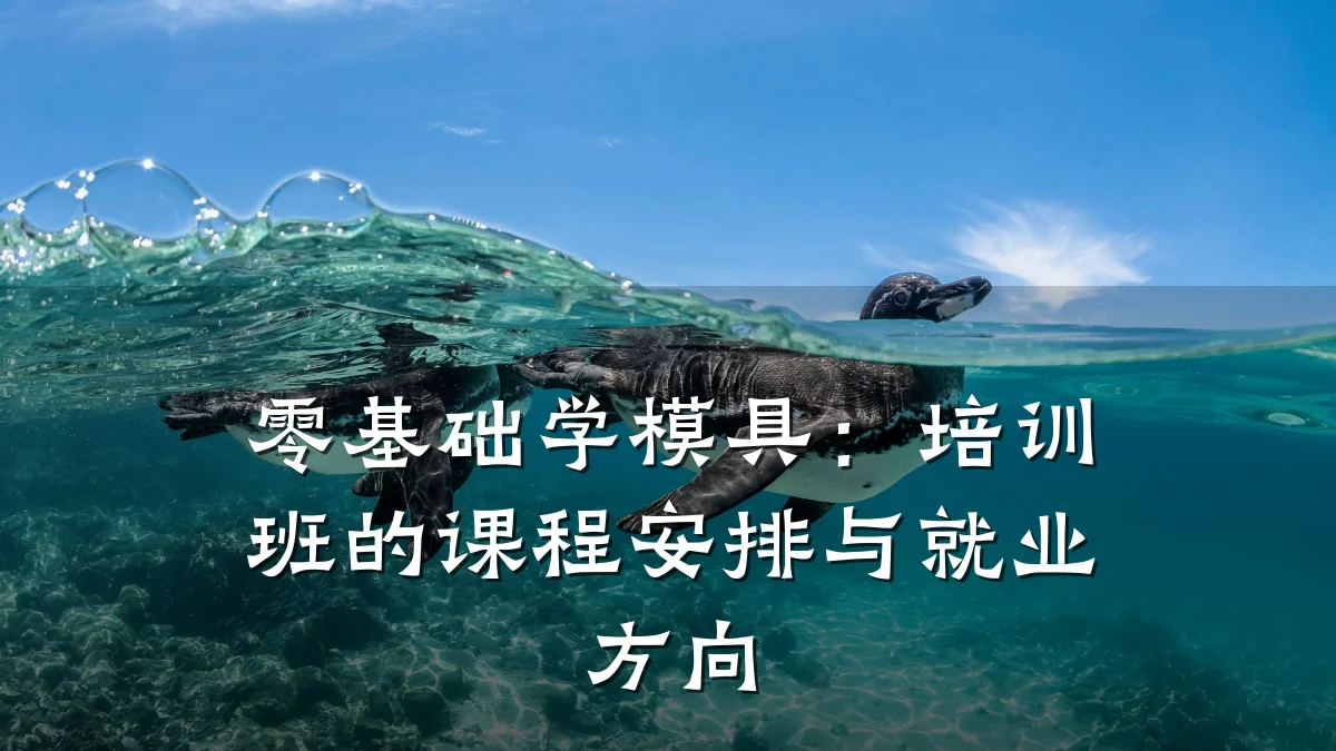 零基础学模具:培训班的课程安排与就业方向