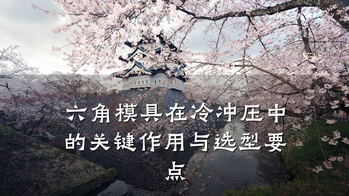 六角模具在冷冲压中的关键作用与选型要点