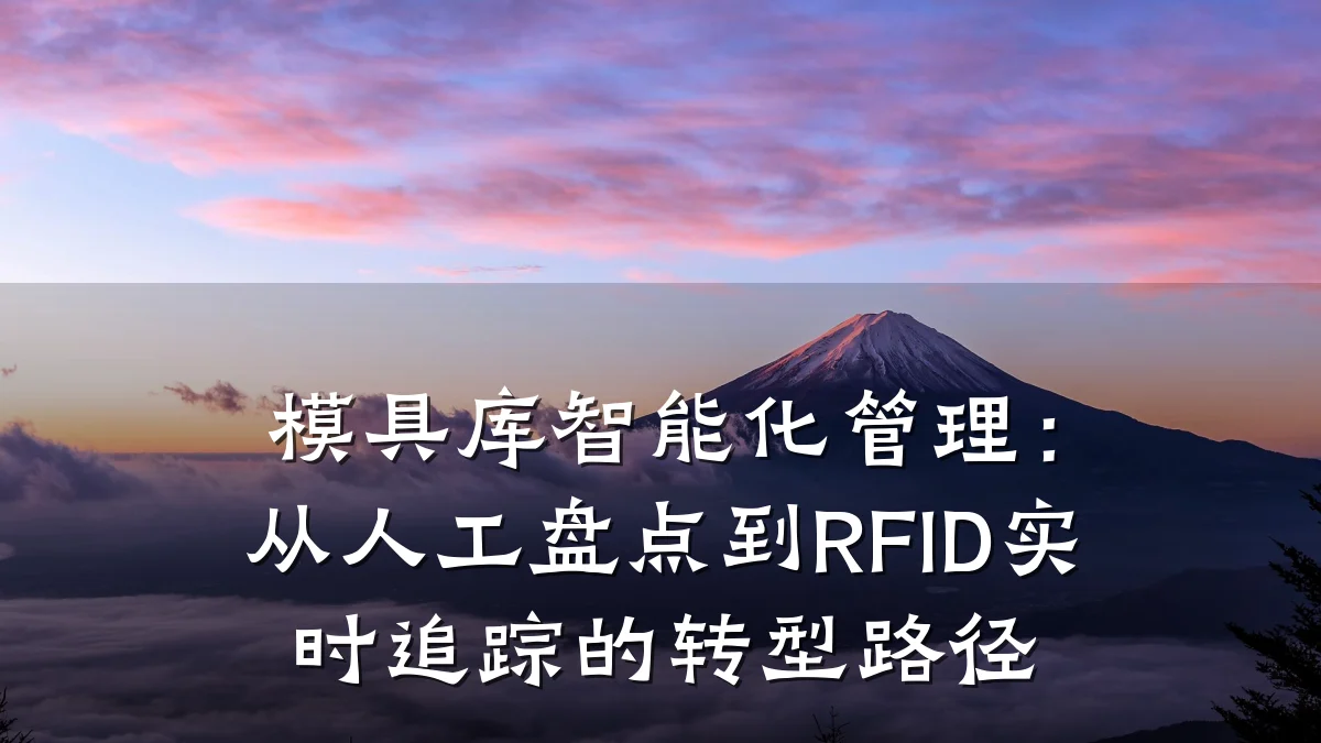 模具库智能化管理：从人工盘点到RFID实时追踪的转型路径