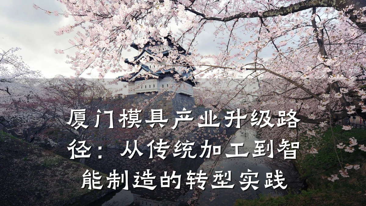 厦门模具产业升级路径:从传统加工到智能制造的转型实践