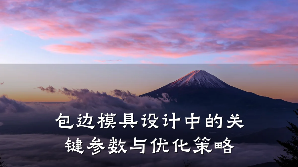 包边模具设计中的关键参数与优化策略