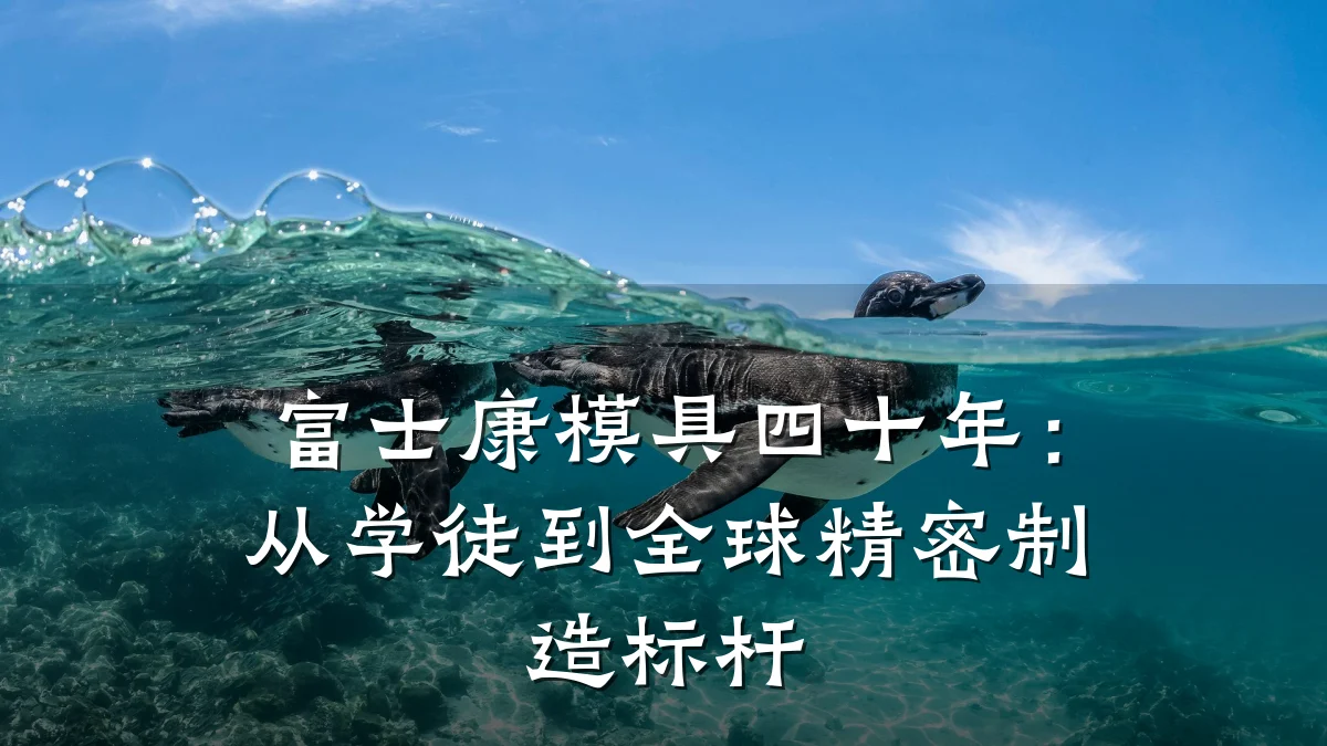 富士康模具四十年:从学徒到全球精密制造标杆