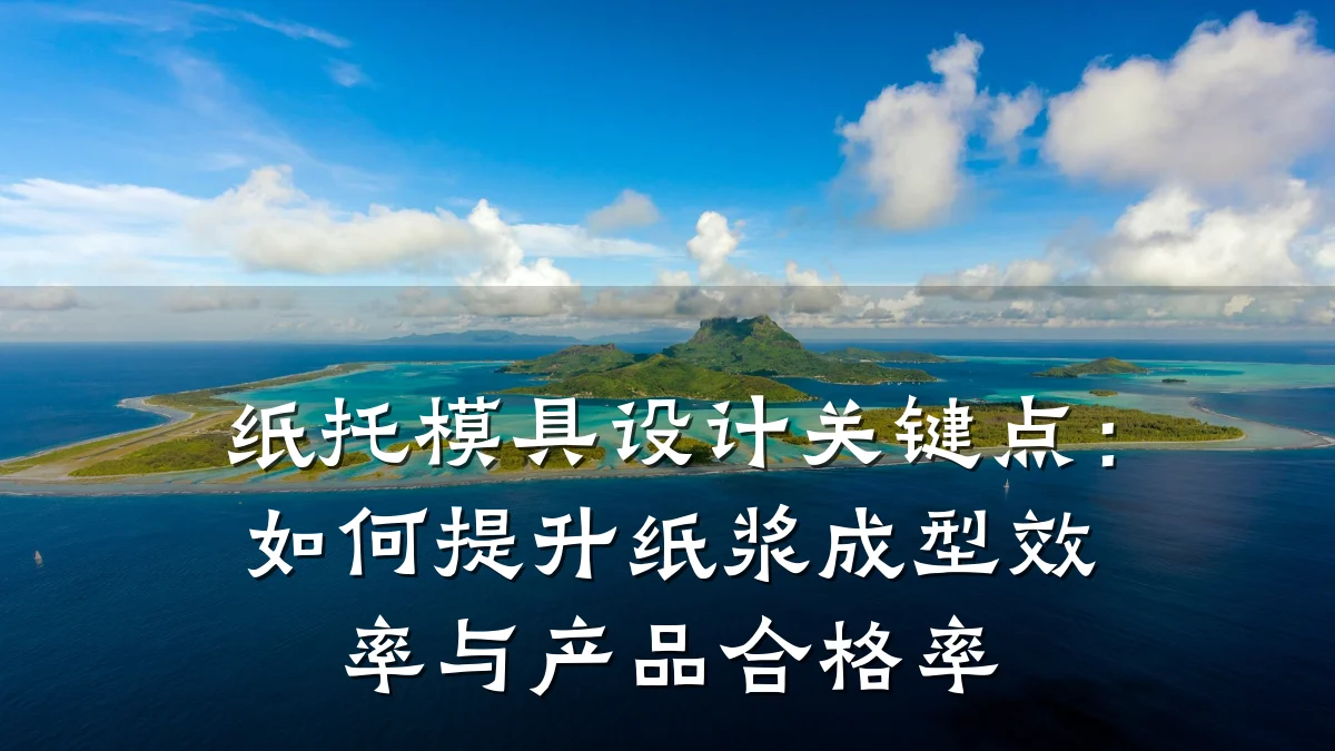 纸托模具设计关键点：如何提升纸浆成型效率与产品合格率