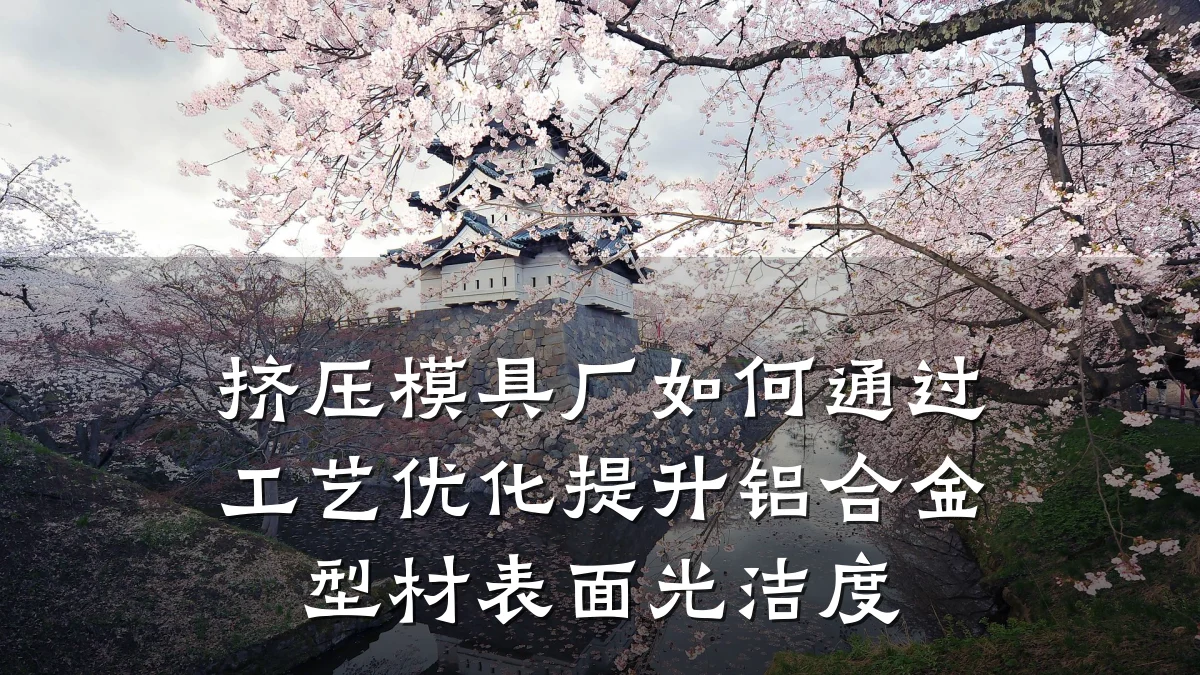 挤压模具厂如何通过工艺优化提升铝合金型材表面光洁度
