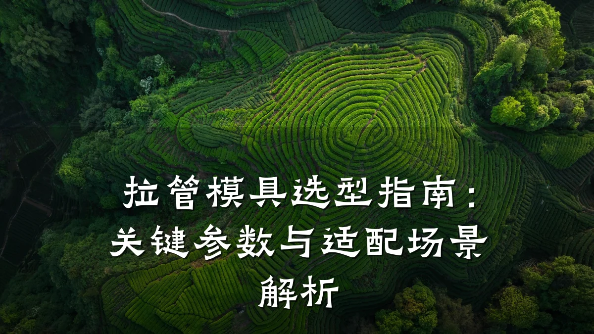 拉管模具选型指南:关键参数与适配场景解析