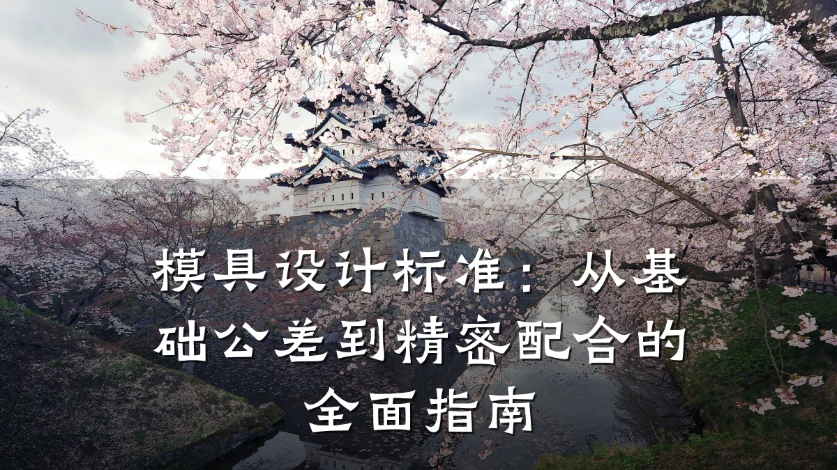 模具设计标准:从基础公差到精密配合的全面指南
