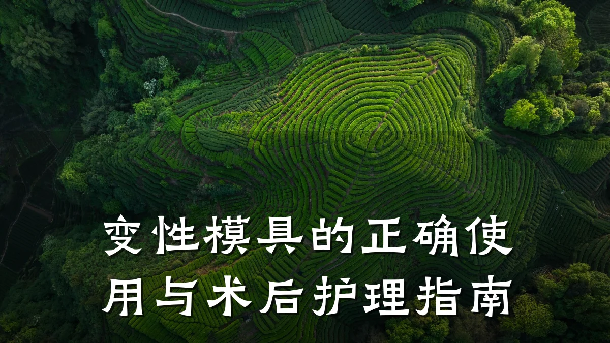 变性模具的正确使用与术后护理指南