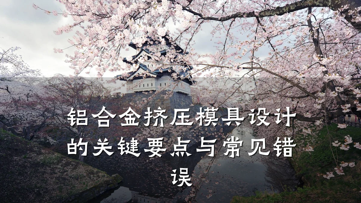 铝合金挤压模具设计的关键要点与常见错误