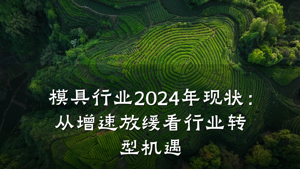 模具行业2024年现状：从增速放缓看行业转型机遇