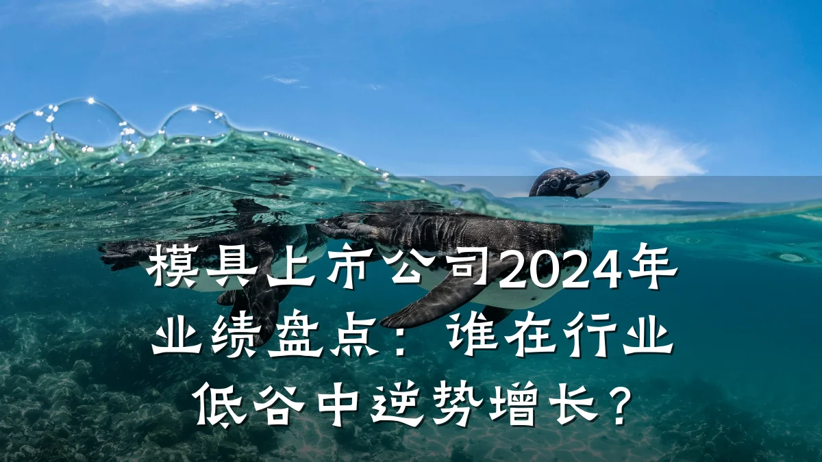 模具上市公司2024年业绩盘点:谁在行业低谷中逆势增长?