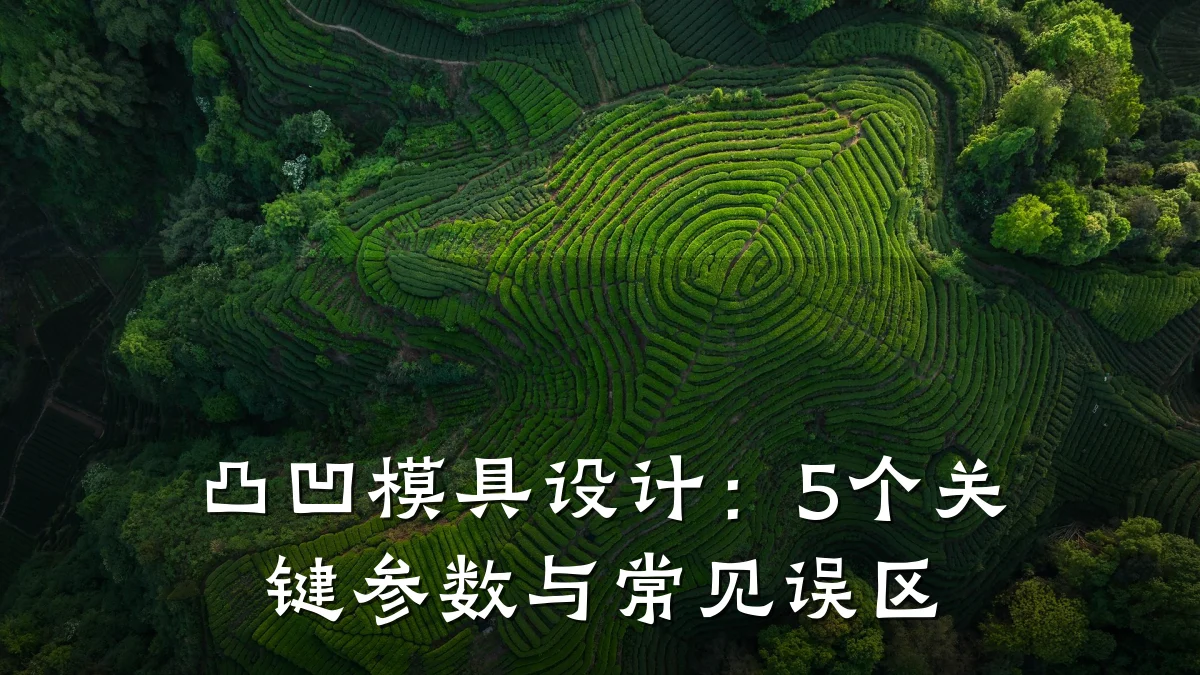 凸凹模具设计:5个关键参数与常见误区