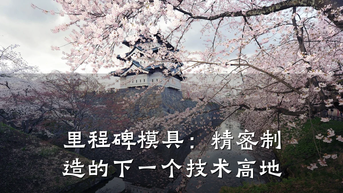 里程碑模具:精密制造的下一个技术高地