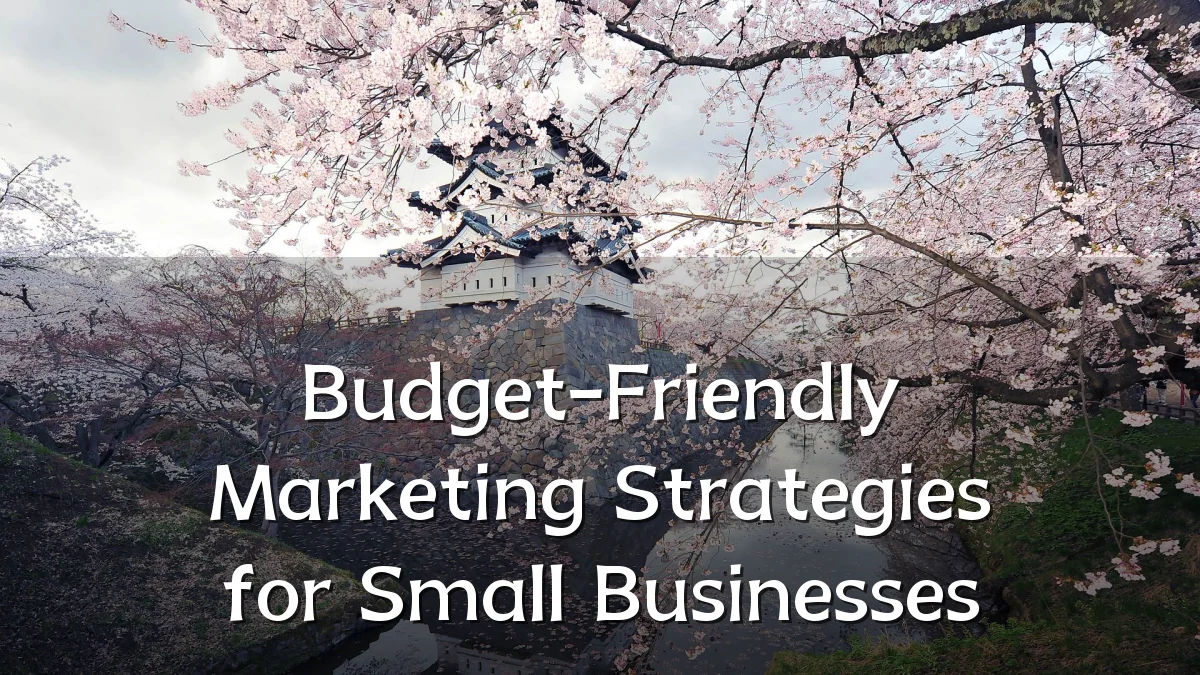 Budget-Friendly Marketing Strategies for Small Businesses