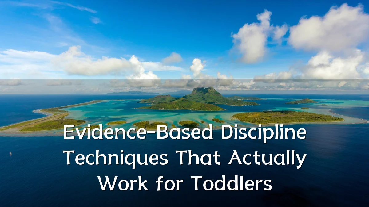 Evidence-Based Discipline Techniques That Actually Work for Toddlers