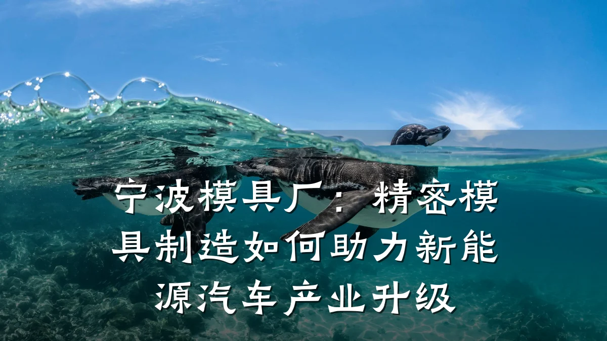 宁波模具厂:精密模具制造如何助力新能源汽车产业升级