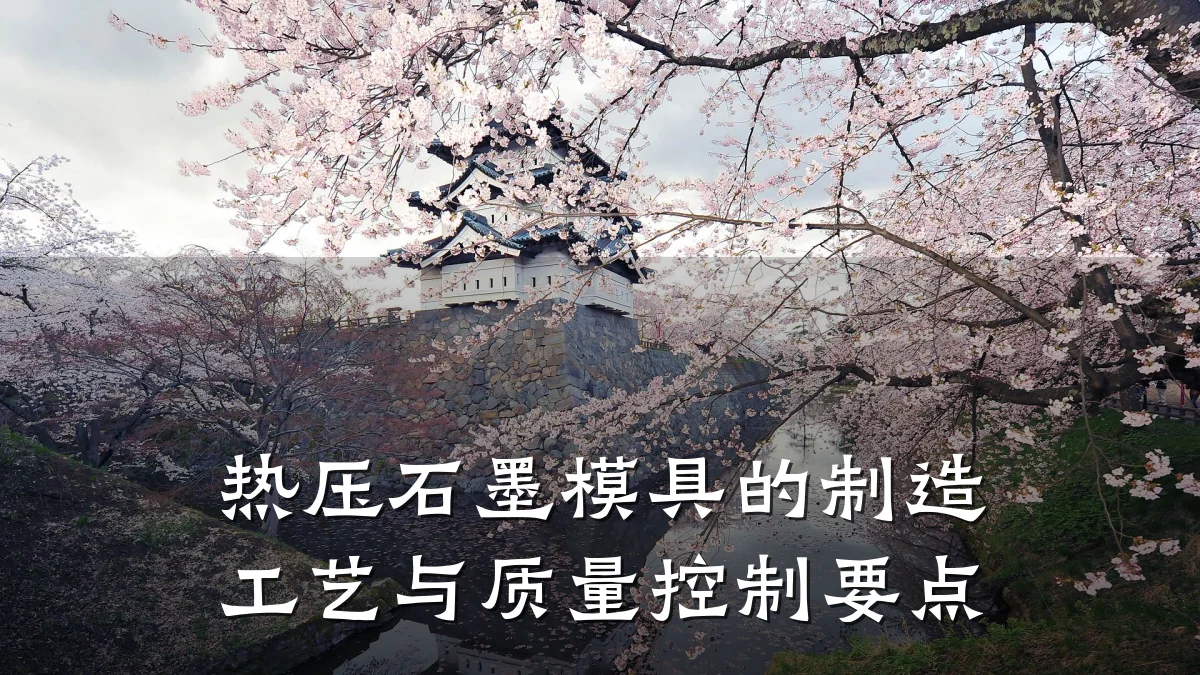热压石墨模具的制造工艺与质量控制要点