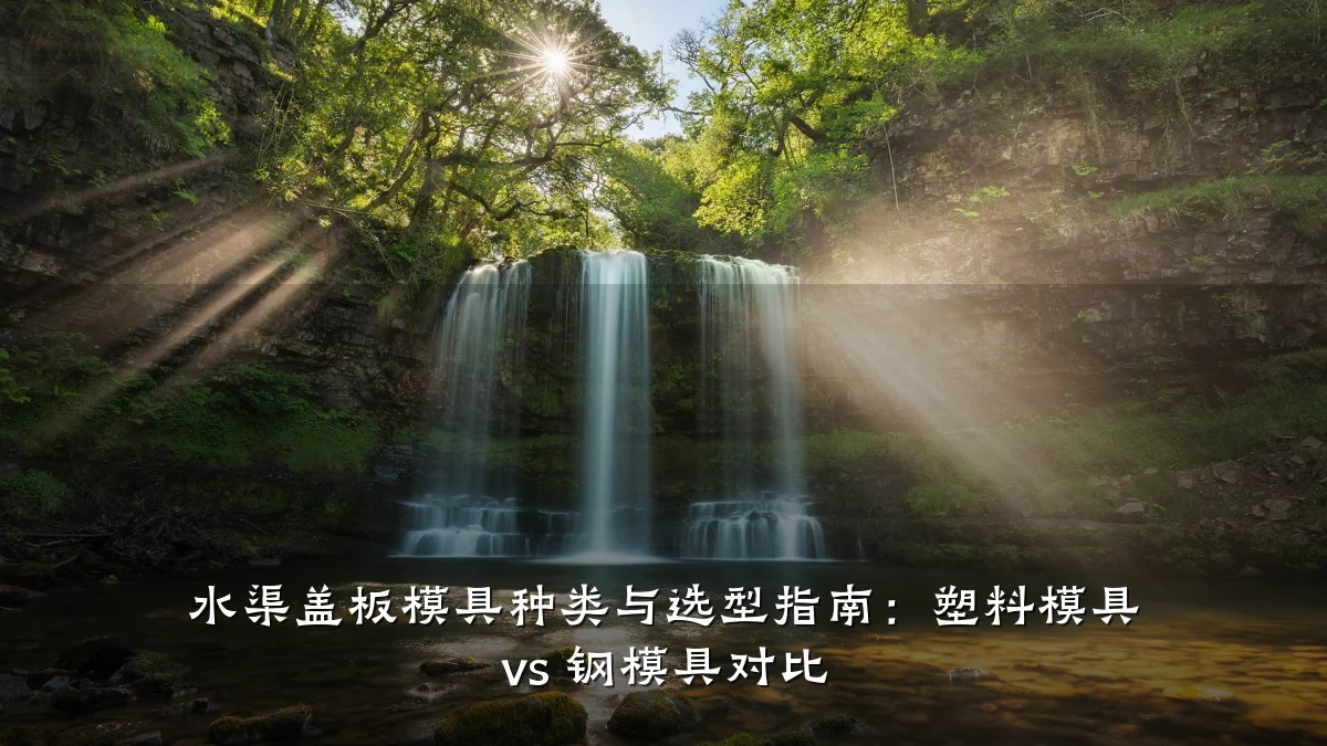 水渠盖板模具种类与选型指南:塑料模具 vs 钢模具对比