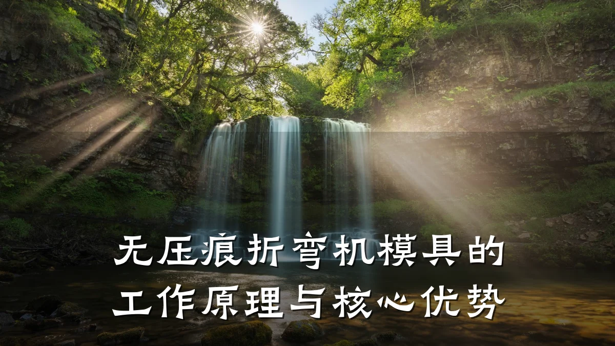 无压痕折弯机模具的工作原理与核心优势