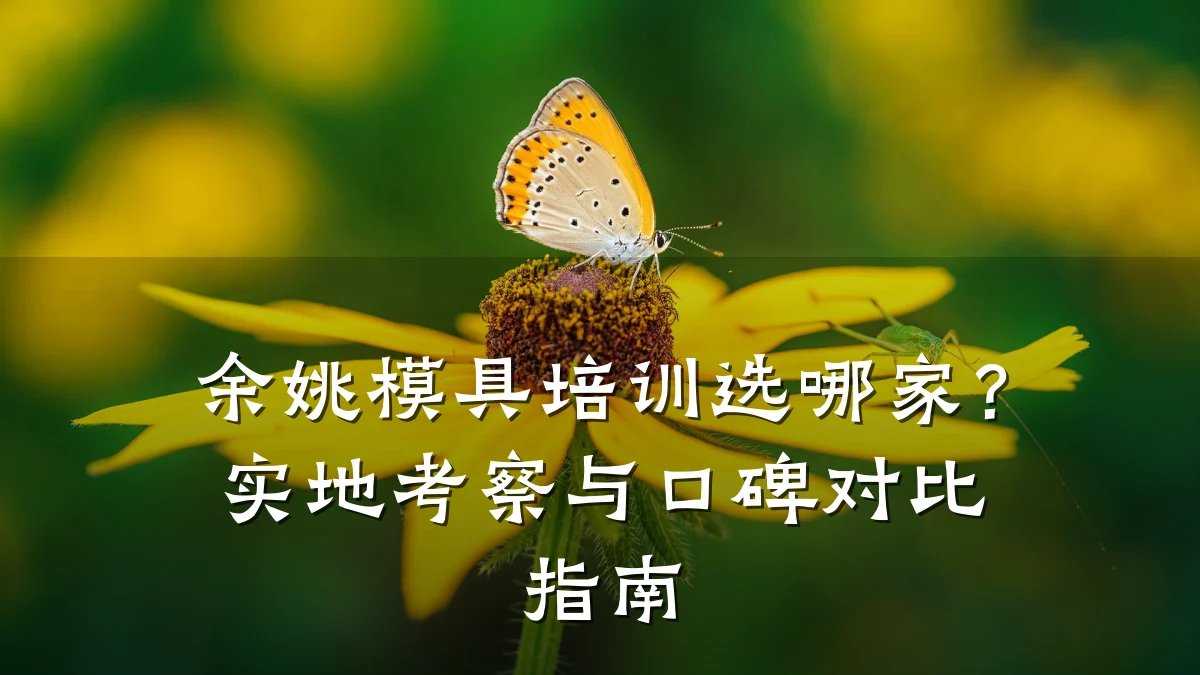 余姚模具培训选哪家?实地考察与口碑对比指南