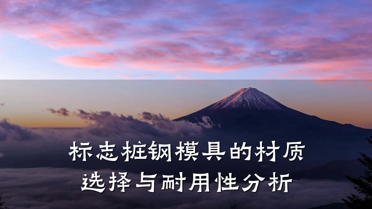 标志桩钢模具的材质选择与耐用性分析