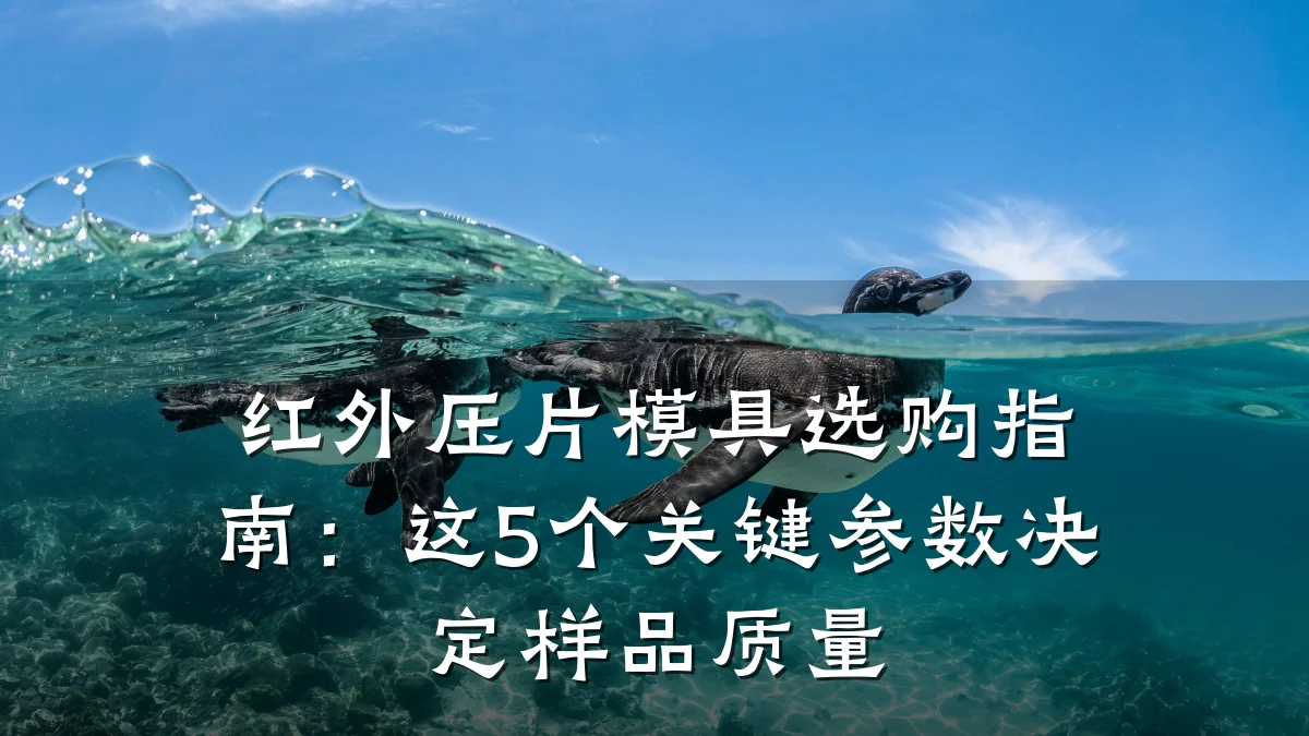 红外压片模具选购指南:这5个关键参数决定样品质量