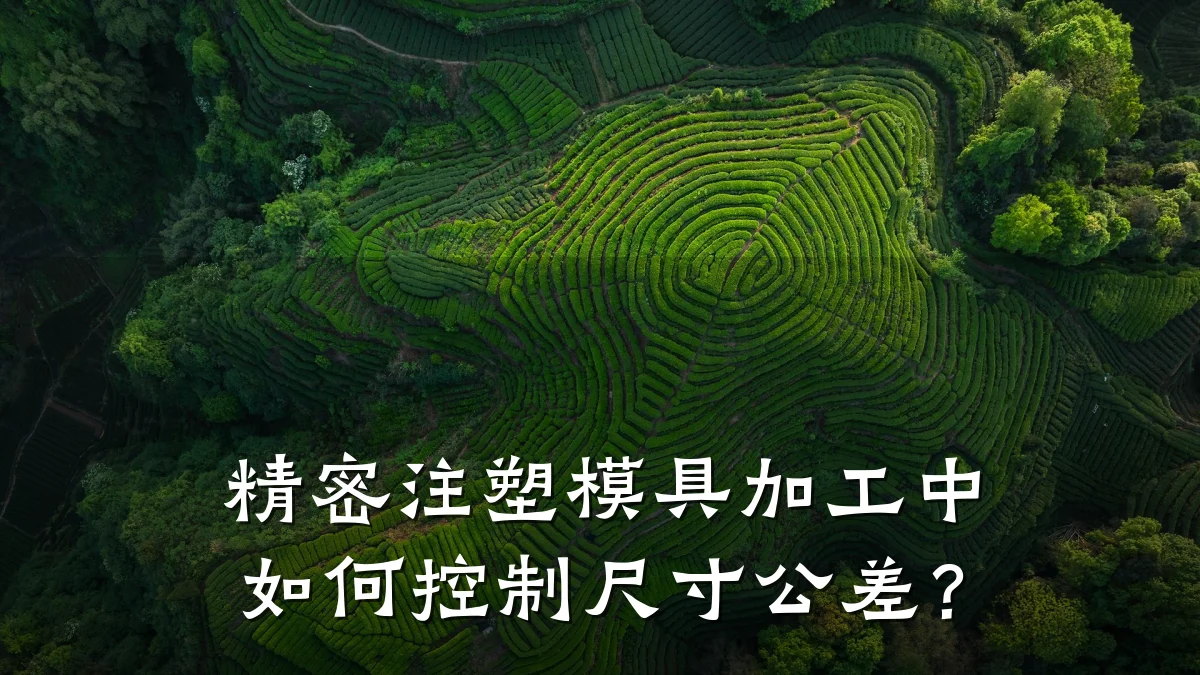精密注塑模具加工中如何控制尺寸公差?