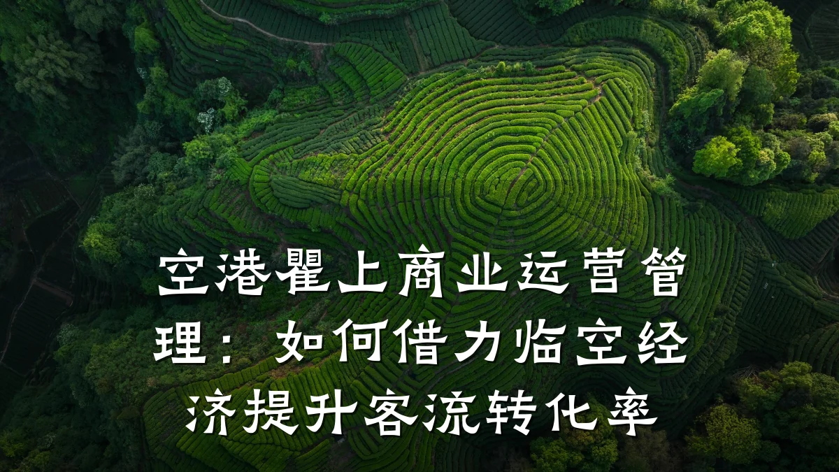 空港瞿上商业运营管理：如何借力临空经济提升客流转化率