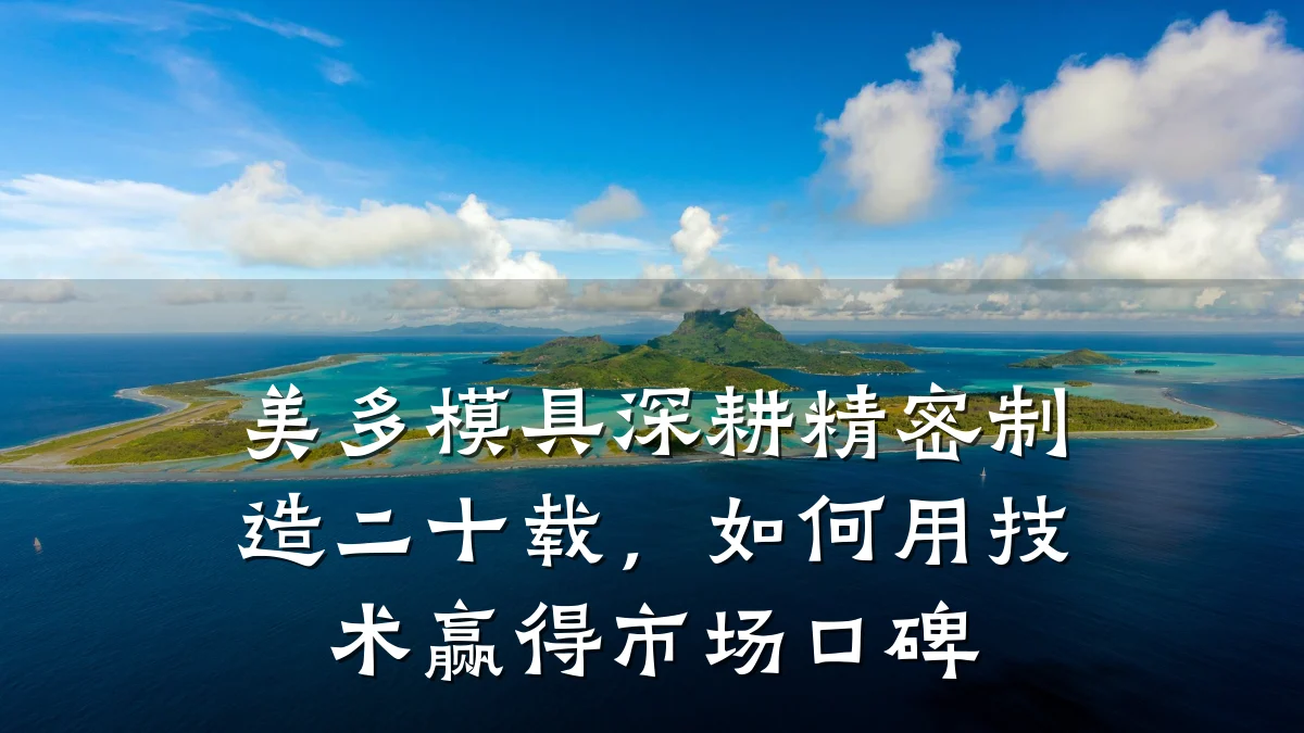 美多模具深耕精密制造二十载,如何用技术赢得市场口碑
