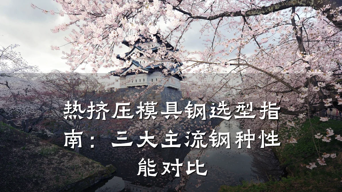 热挤压模具钢选型指南：三大主流钢种性能对比