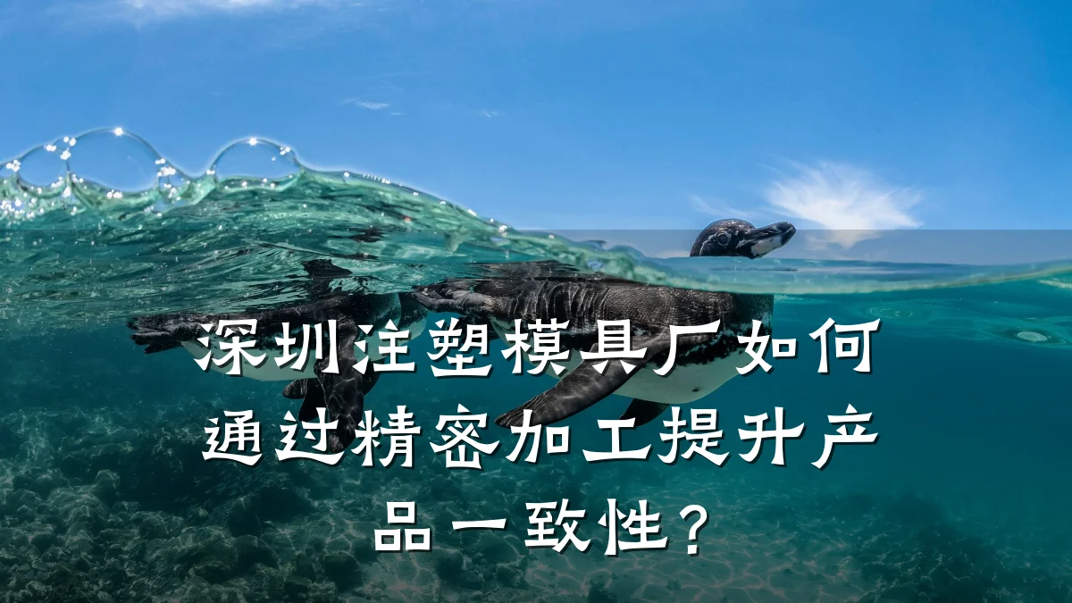 深圳注塑模具厂如何通过精密加工提升产品一致性？