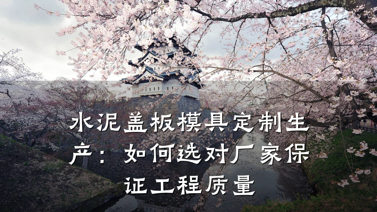 水泥盖板模具定制生产:如何选对厂家保证工程质量