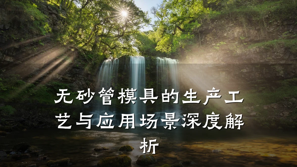 无砂管模具的生产工艺与应用场景深度解析