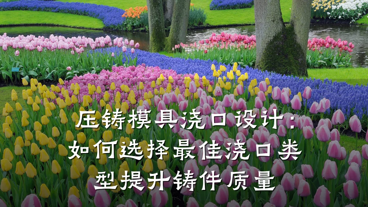 压铸模具浇口设计:如何选择最佳浇口类型提升铸件质量